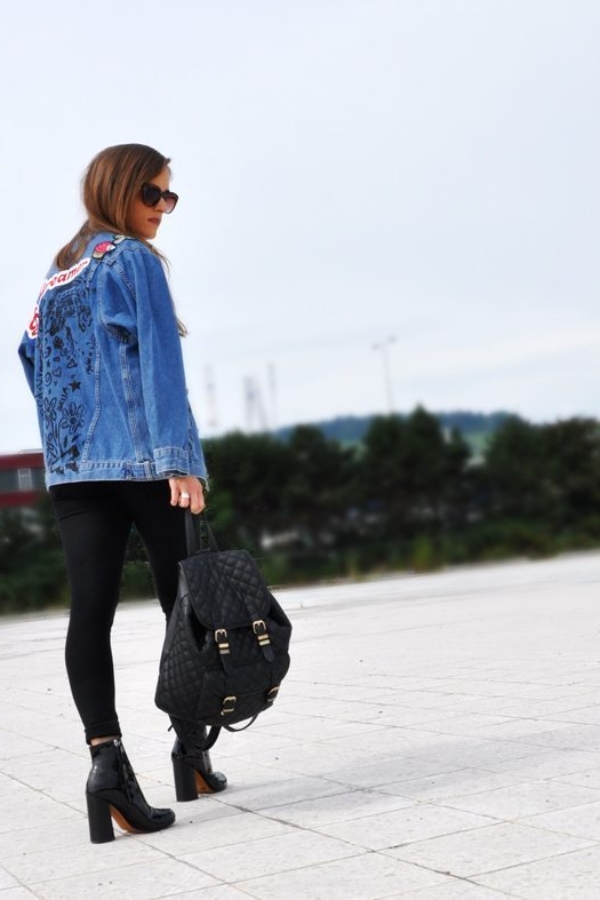 Flashback – Jeansjacket with patches