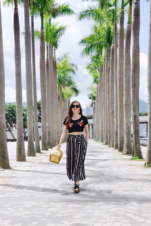 Flowers and Stripes in Hong Kong
