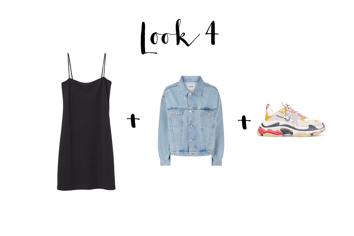 Andrea Steiner vom Mode Blog Strawberries 'n' Champagne zeigt wie man das kleine Schwarze in 5 verschiedene Looks kombiniert.