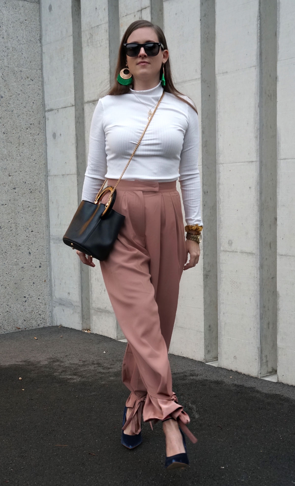 How To Wear Ankle-Tie Trousers, October 2019 Street Style Edit