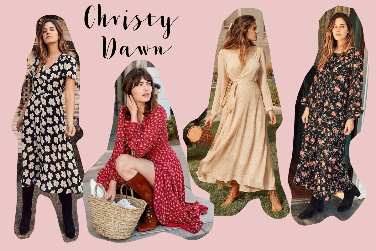 Andrea Steiner from fashion blog Strawberries 'n' Champagne based in Switzerland shows you 3 ethical brands with beautiful dresses for Valentines Day. For example this amazing brand call Christy Dawn.