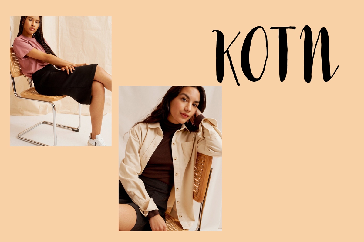 Andrea Steiner from fashion blog Strawberries 'n Champagne based in Switzeralnd shows you the top 5 fair and affordable brands for every budget. One of them is Kotn.