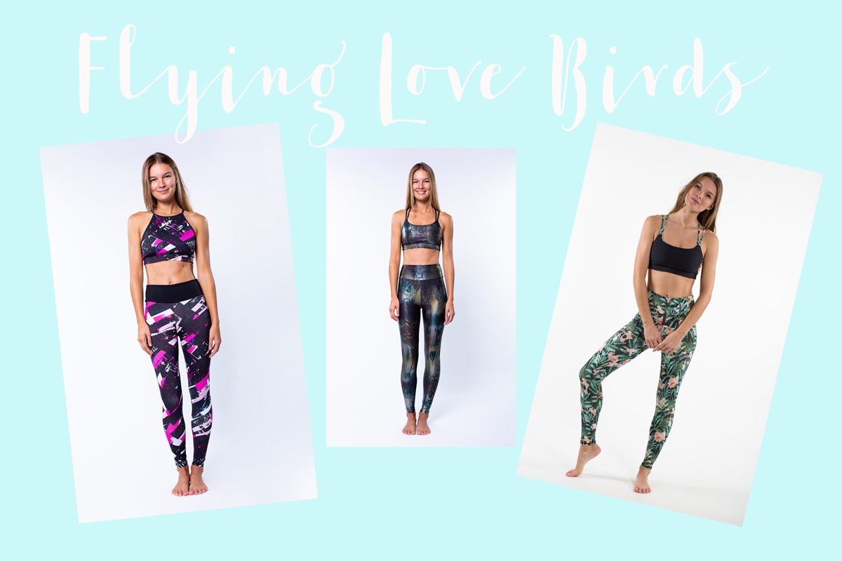 Andrea Steiner, fashion blogger from Strawberries 'n' Champagne based in Switzerland introduce 6 ethical yoga brands. One of the brands is Flying Love Birds.