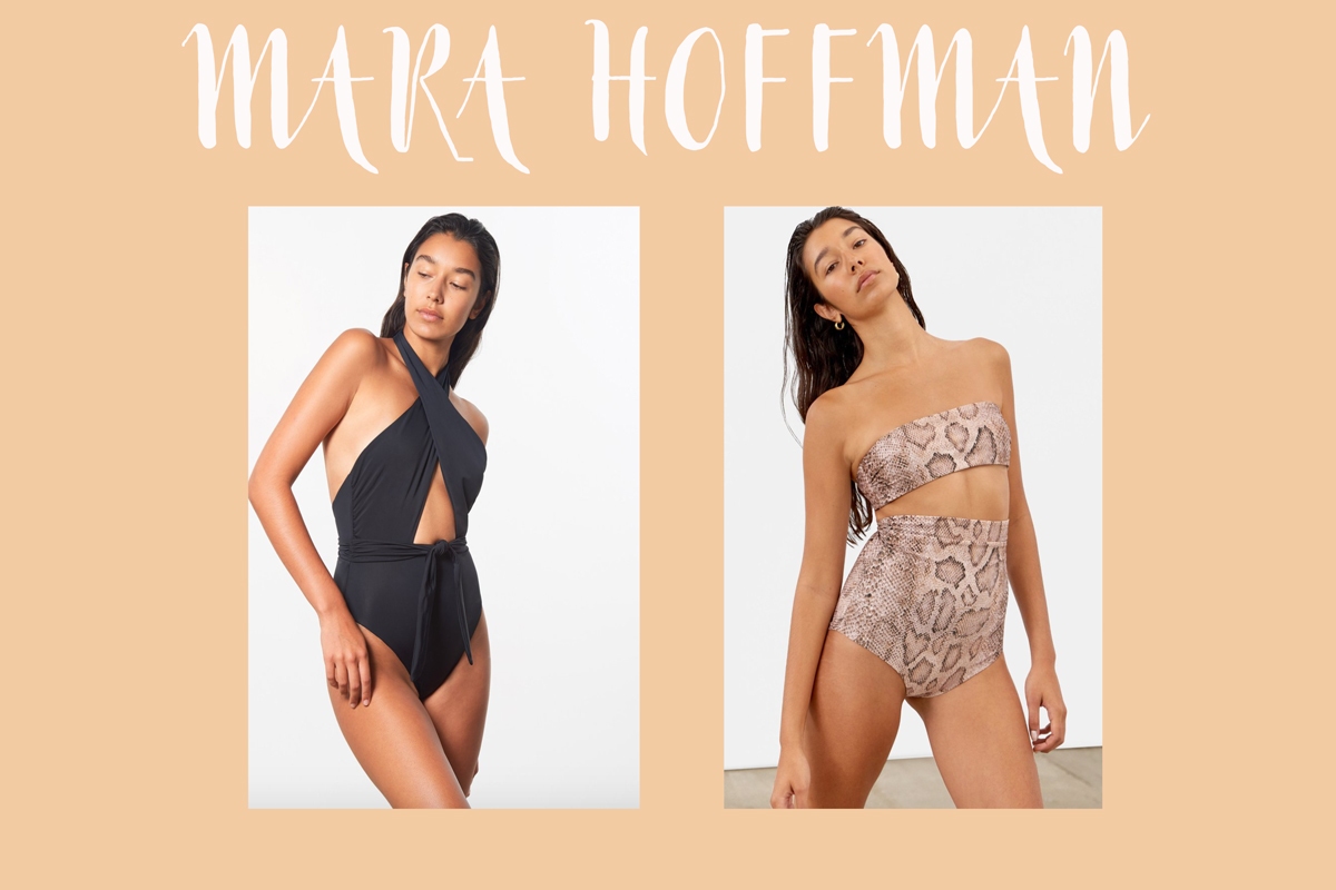 Andrea Steiner from Strawberries 'n' Champagne based in Switzerland write about sustainable swimwear brands they producing with recycled materials. On Brand of them is Mara Hoffman.