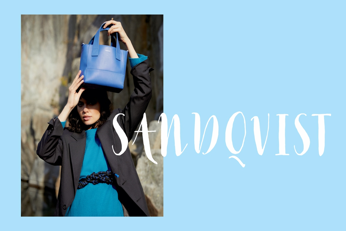 Andrea Steiner from Strawberries 'n' Champagne based in Switzerland write about sustainable bag brands. For example Sandqvist.