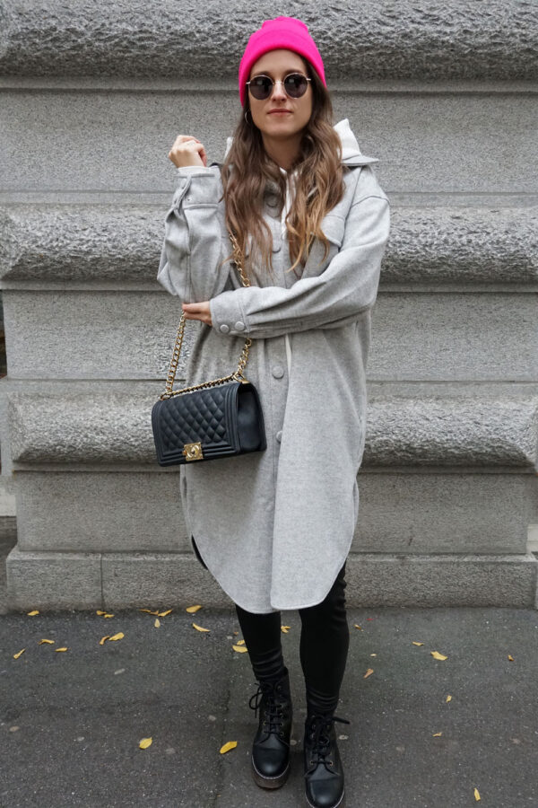 Combine a hoodie in a cool way